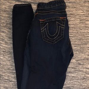 True religion curvy skinny stretch jeans